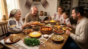Dieta rina și provocările meselor în familie la români